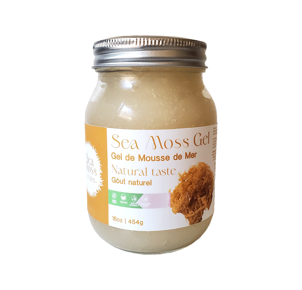 Sea Moss Gel – Natural - Sea Moss Lands